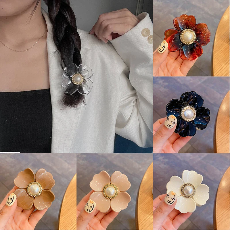 

Gift Hair Accessories Hair Clips Chic Women Girls Sweet Bohemia Flower Shape