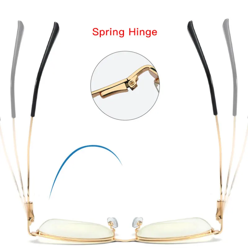 Блокирующие синий свет женские модные дизайнерские очки в оправе UV400 с защитой от