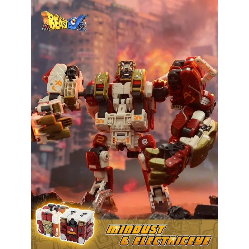 

Новинка, 52 игрушки BEASTBOX, рассеиватель души, размытие, фотография, Сборная модель робота, ручная работа, трансформер, подарок на день рождения