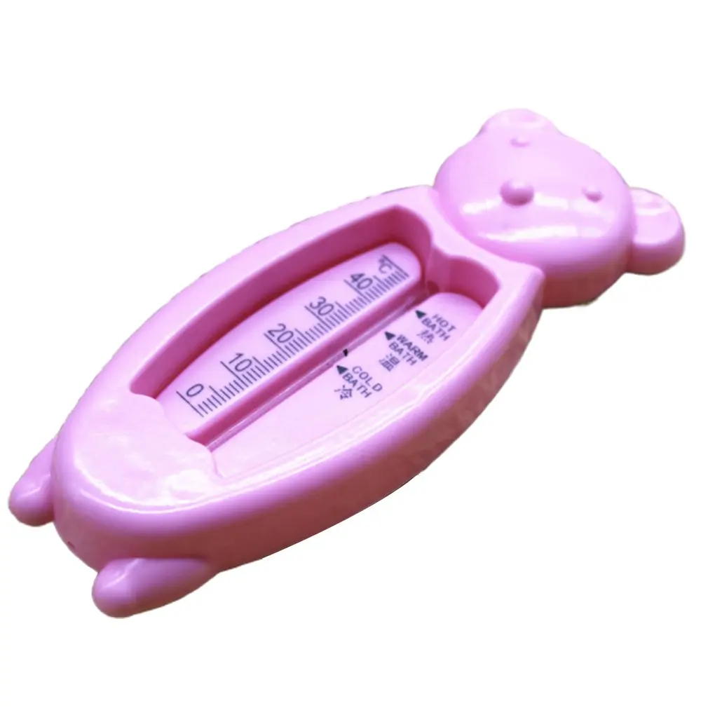 

Плавающий Термометр для воды с милым медведем, Детский термометр для ванны, игрушечный пластиковый термометр для ванны с датчиком воды