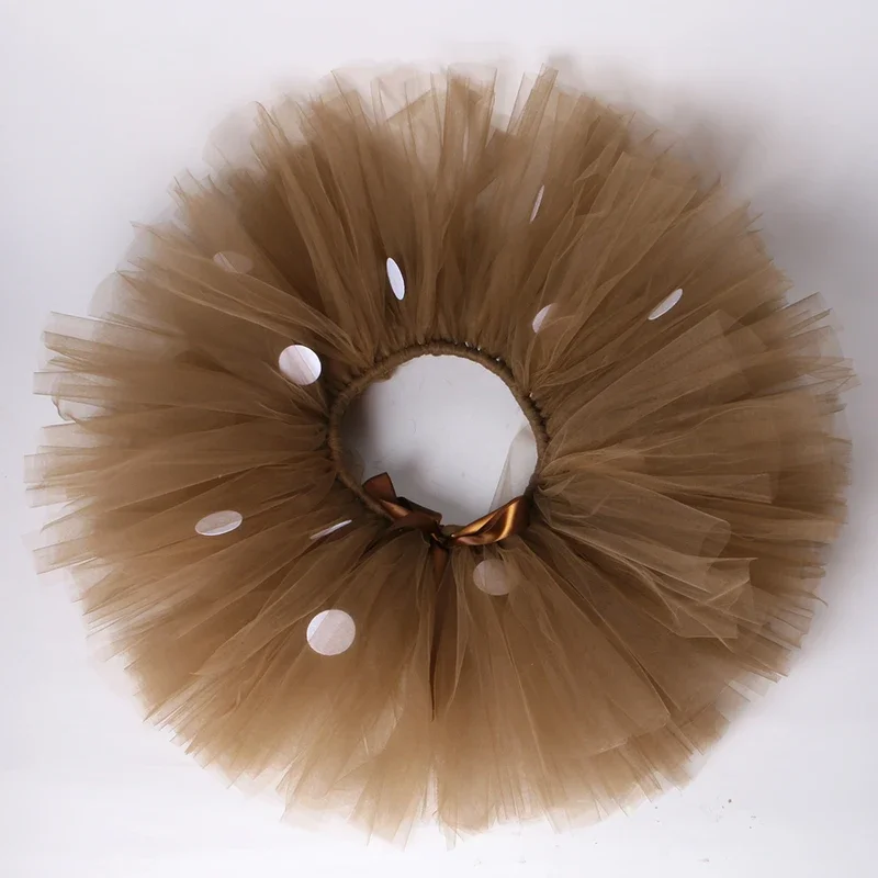 Юбка-пачка с оленем для девочек юбка-пачка детей на Хэллоуин Рождество лось цвет