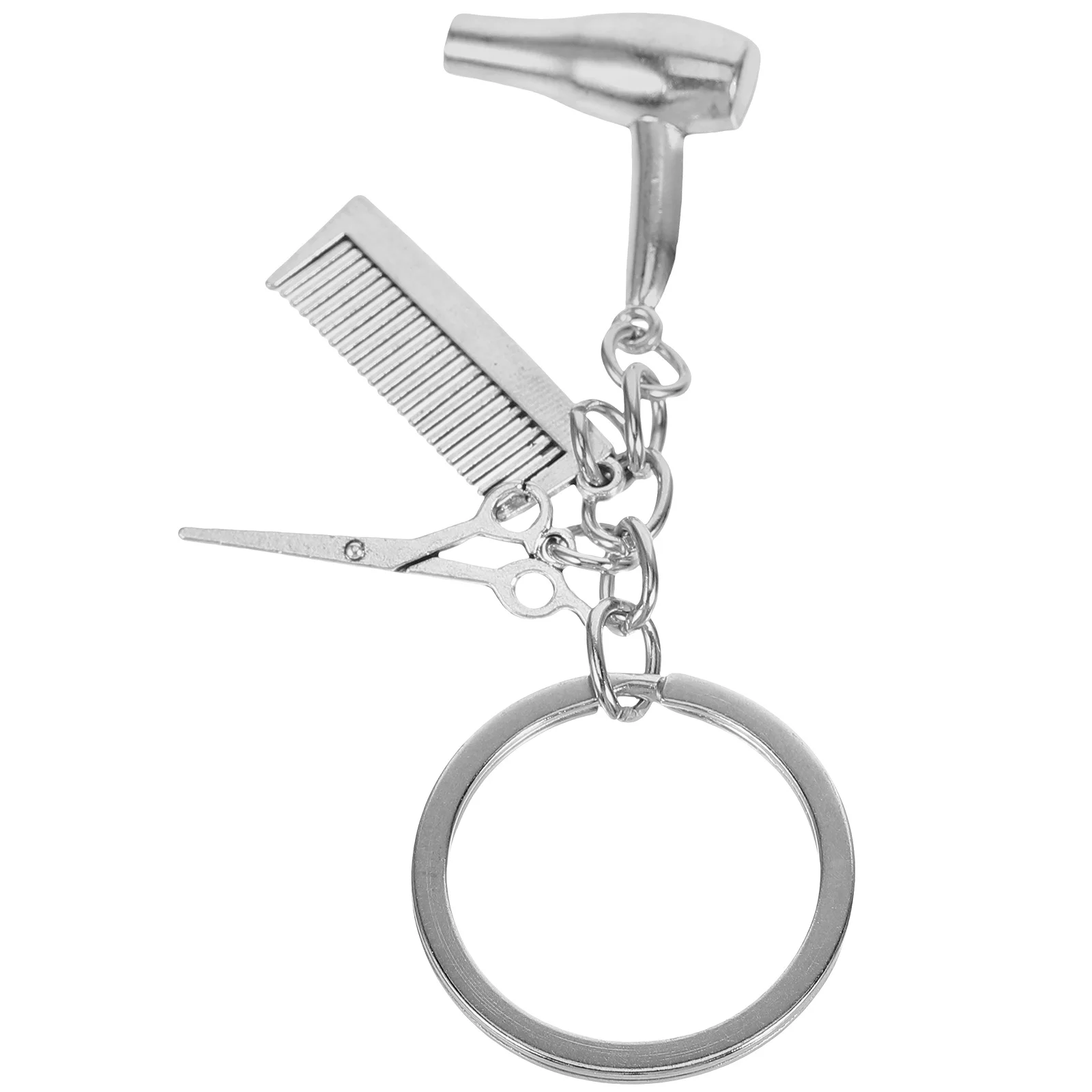 

Hairdresser Key Rings Backpack Pendant Hanging Decors Schoolbag Decoration Barber