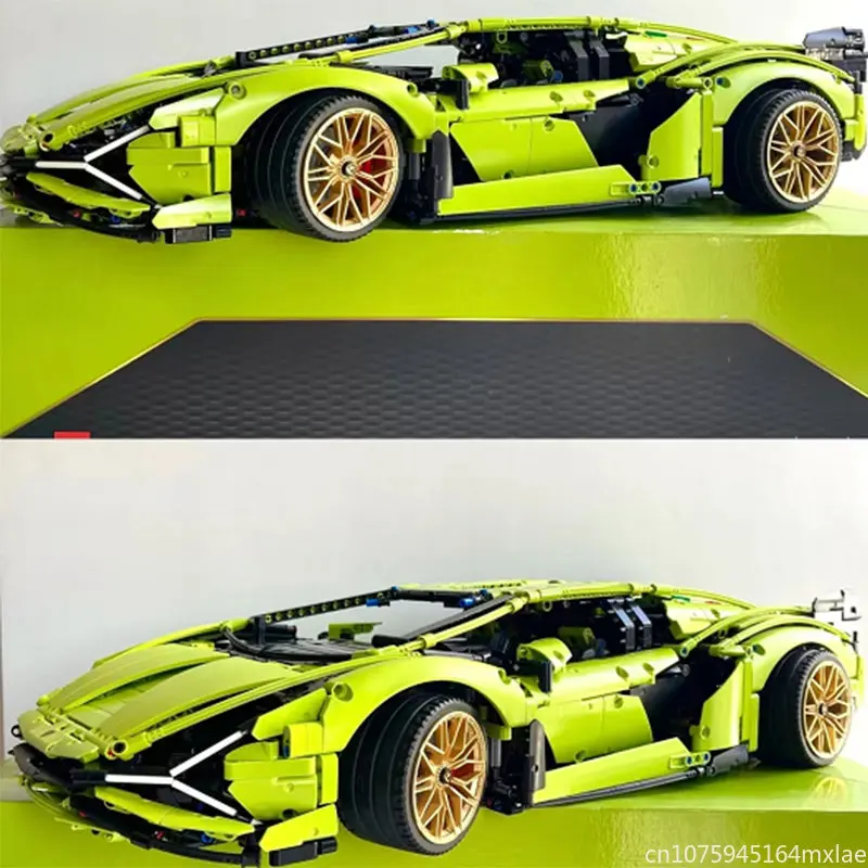 

NEW 42115 Lambo Sian Technical Car Model Building Bugatti 1:8 Bricks Toys FIT for Adults Boys and Kids Block birthday Gifts