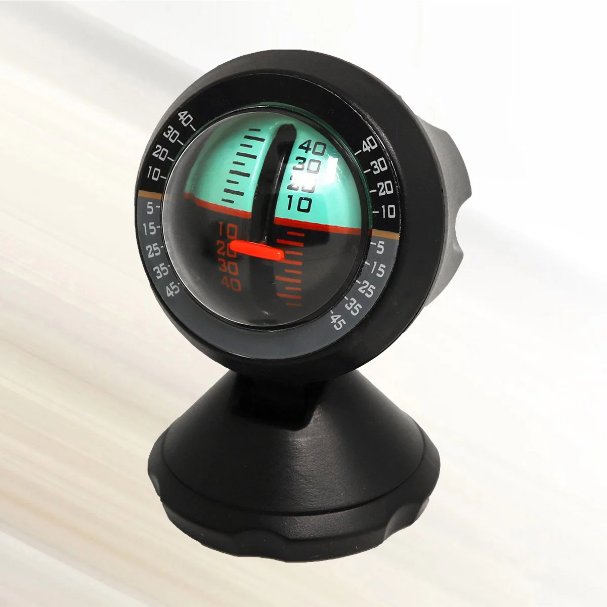 

1 PC Level Compass Car Inclinometer Clinometer with Compass Level Tilt Gauge Balancer Measure Meter Indicator