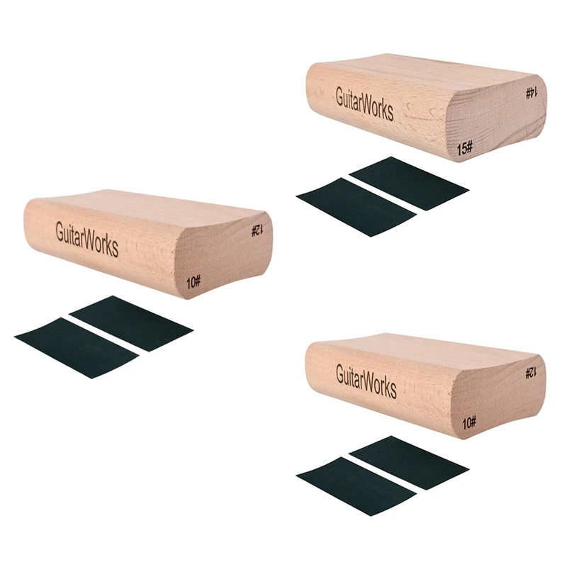 

Wood Guitar Radius Sanding Block For Guitar Bass Fret Leveling Fingerboard Luthier Tool Guitar Accessories