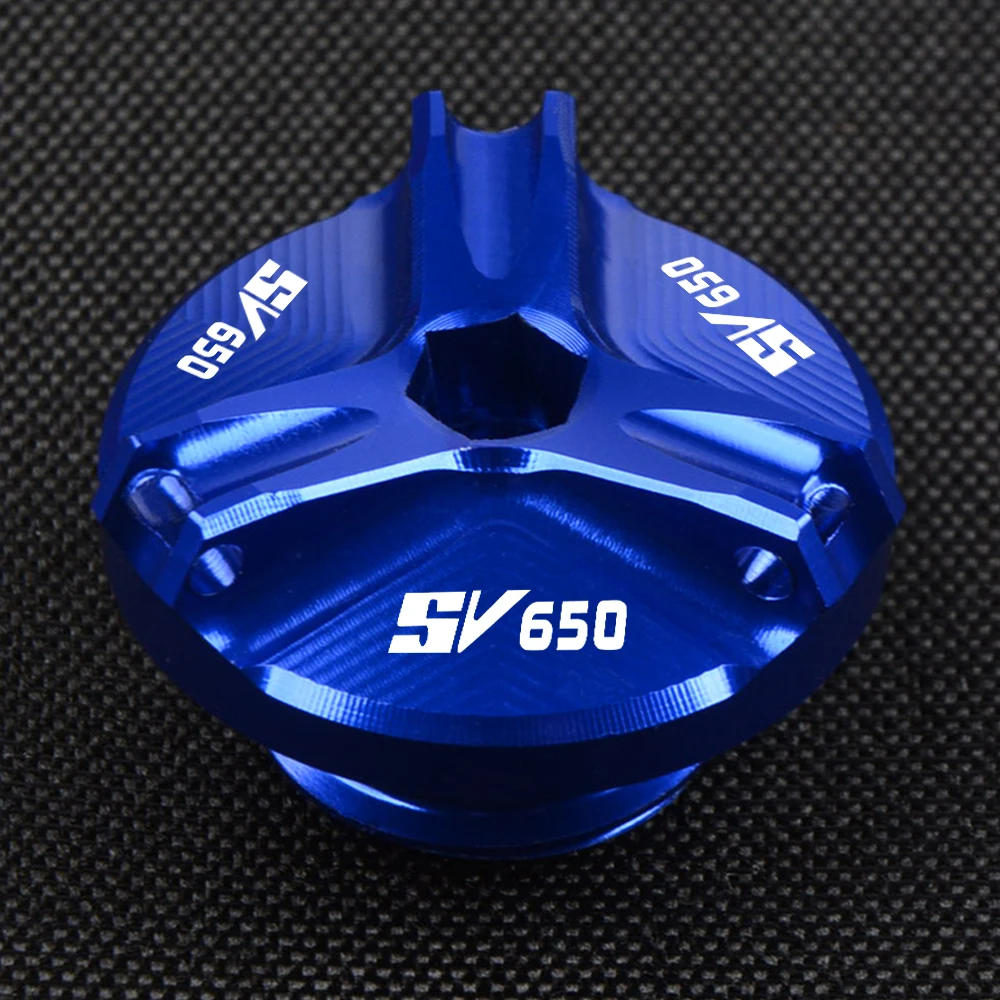 

For Suzuki SV650 SV650X Motorcycle Engine Oil Filler Plug Fuel Tank Gas Cap SV 650 2016 2017-2021 SV 650 X 2018 2019 2020 2022
