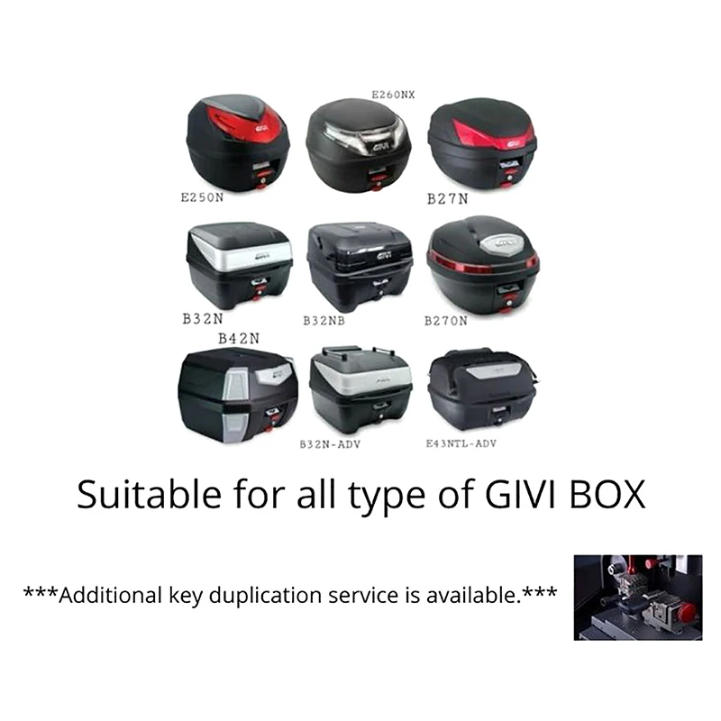 

Универсальный Цилиндр Замка Мотоцикла E21 E22, Сменная Головка Замка С Боковой Коробкой