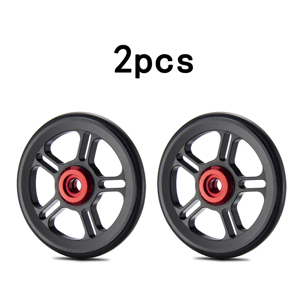 

1 пара велосипедов Easywheel 60 мм Сверхлегкий складной велосипед CNC легкие колеса для Brompton алюминиевый сплав 59 г профессиональный дизайн