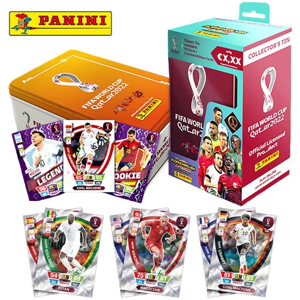 

2022 Panini Card Box Qatar World Cup Football Star Card Soccer Star Ronaldo Footballer Limited Ball Star Collection Card