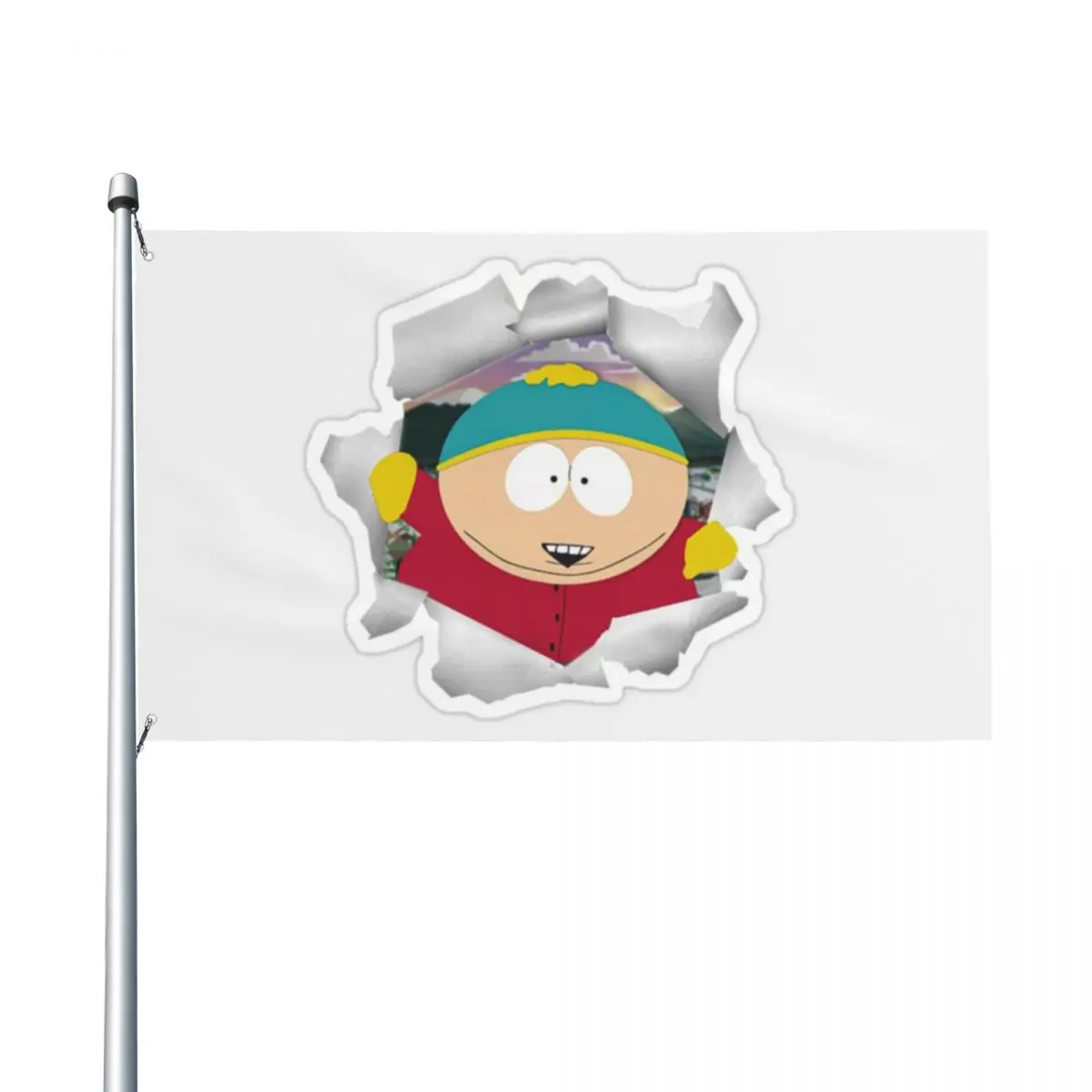 

Eric Cartman Outdoor Banner Romantic and Environmentally Friendly Cute Kids Bedroom Decor Cartoon Home Decoration Non-fading