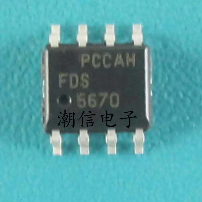 

20PCS/LOT FDS5670 MOS 10A 60V
