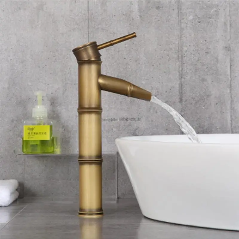 

Hotel Basin Copper Washbasin Bathroom Faucet Hot and Cold Water Single-handle Faucet JS-80016