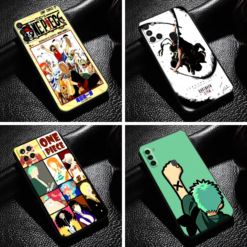 

Anime One Piece Luffy Zoro For Samsung Galaxy A11 A12 A20 A21 A21S A22 A31 A32 A42 A51 A52 A70 A71 A72 5G Phone Case Carcasa