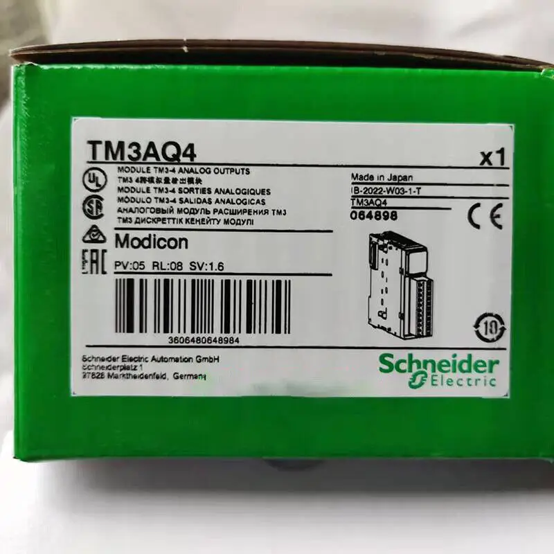 

1 шт. новый оригинальный выходной модуль TM3AQ4