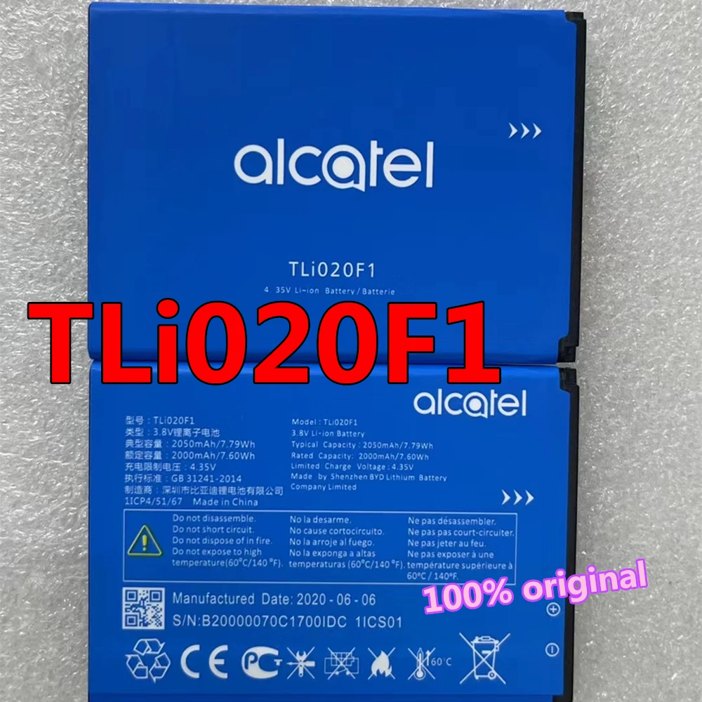 2000mAh TLi020F1 Battery For Alcatel 5010 5010D OT5010 OT5010D / Alcatel U5 5044D 5044Y 5044I 5044T 5047D 5047Y 4047D Battery