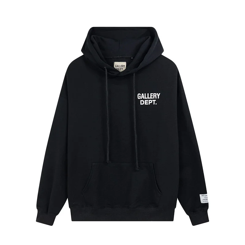 

Galery Dept Men's and Women's Hoodie, 2023 cotton, high quality, brand, fashion, PVD, embroidered letters, decals, 100%