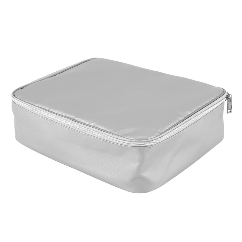 

Fireproof Document Storage Bag,IPX4 Waterproof Document Storage Bag, Zipper Closure Safety Accessories,for Business Home
