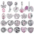 Шармы-подвески из серебра 925 пробы для браслетов Pandora