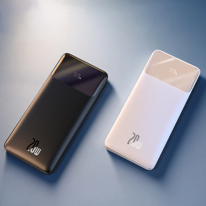 

2023NEW NEW Power Bank 20000mAh/10000mAh PD Fast Charging Powerbank Portable Battery Charger For iPhone 11 12 Pro Max Xiaomi