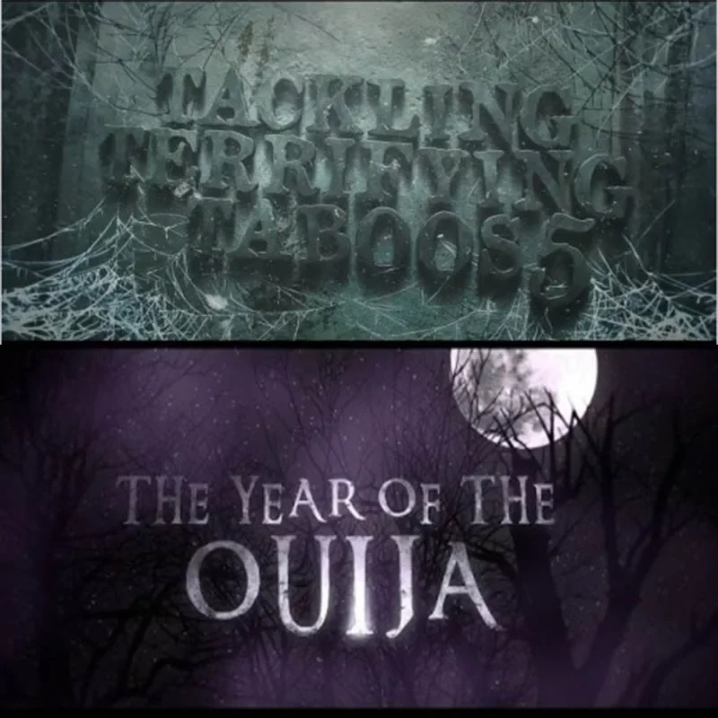 

Jamie Daws – Tackling Terrifying Taboos 1 - 2 -3- 4 - 5 - 6 The Year Of The Ouija Magic Tricks