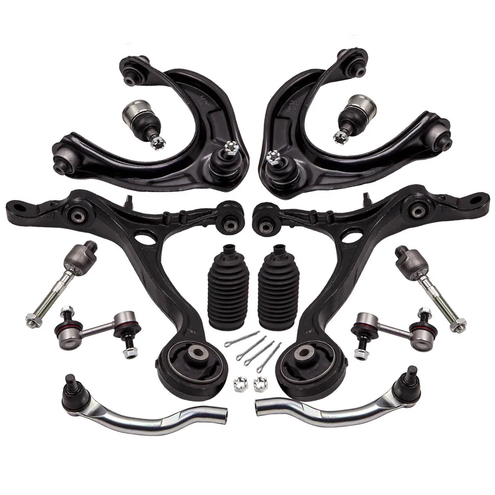 

14x Suspension Front Control Arms Ball Joints Sway Bar For Honda Accord 2008-12