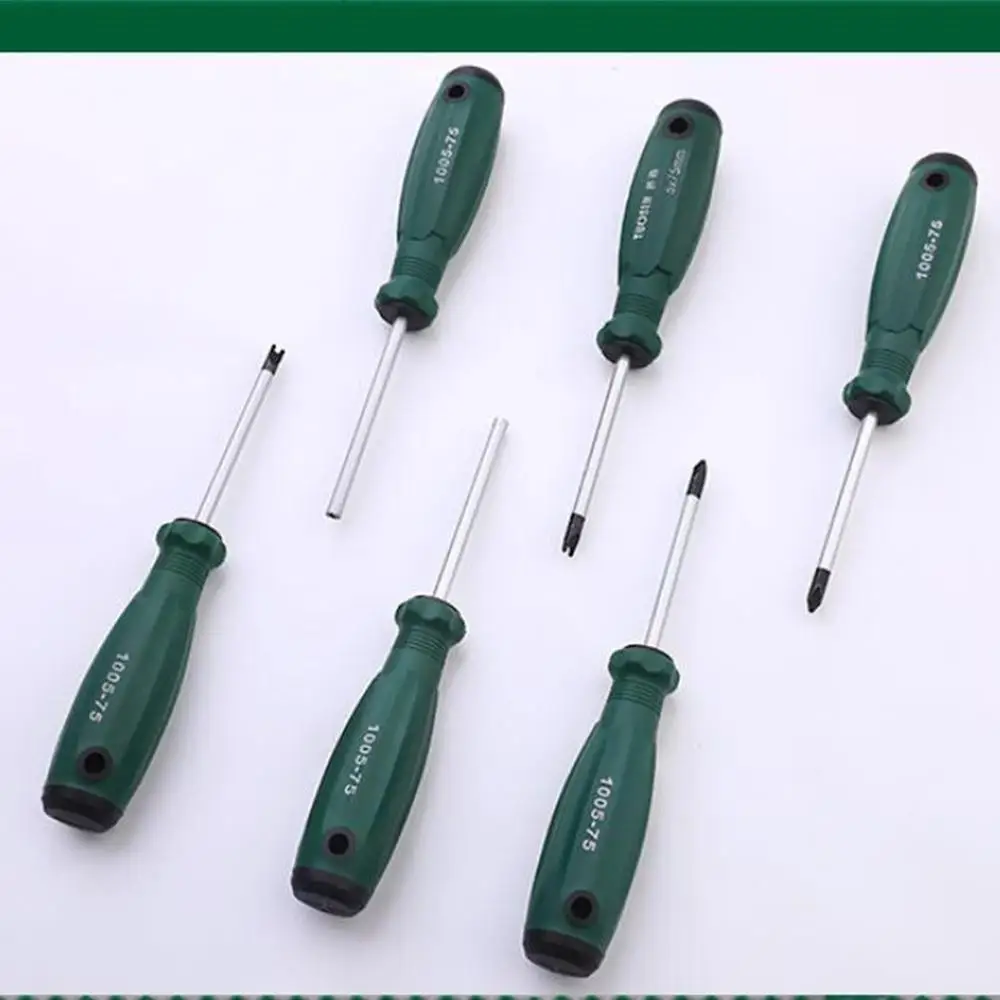 

Y/U/Inner Cross Type Screwdriver Steel High Hardness Anti Skid Handle Repair Tool