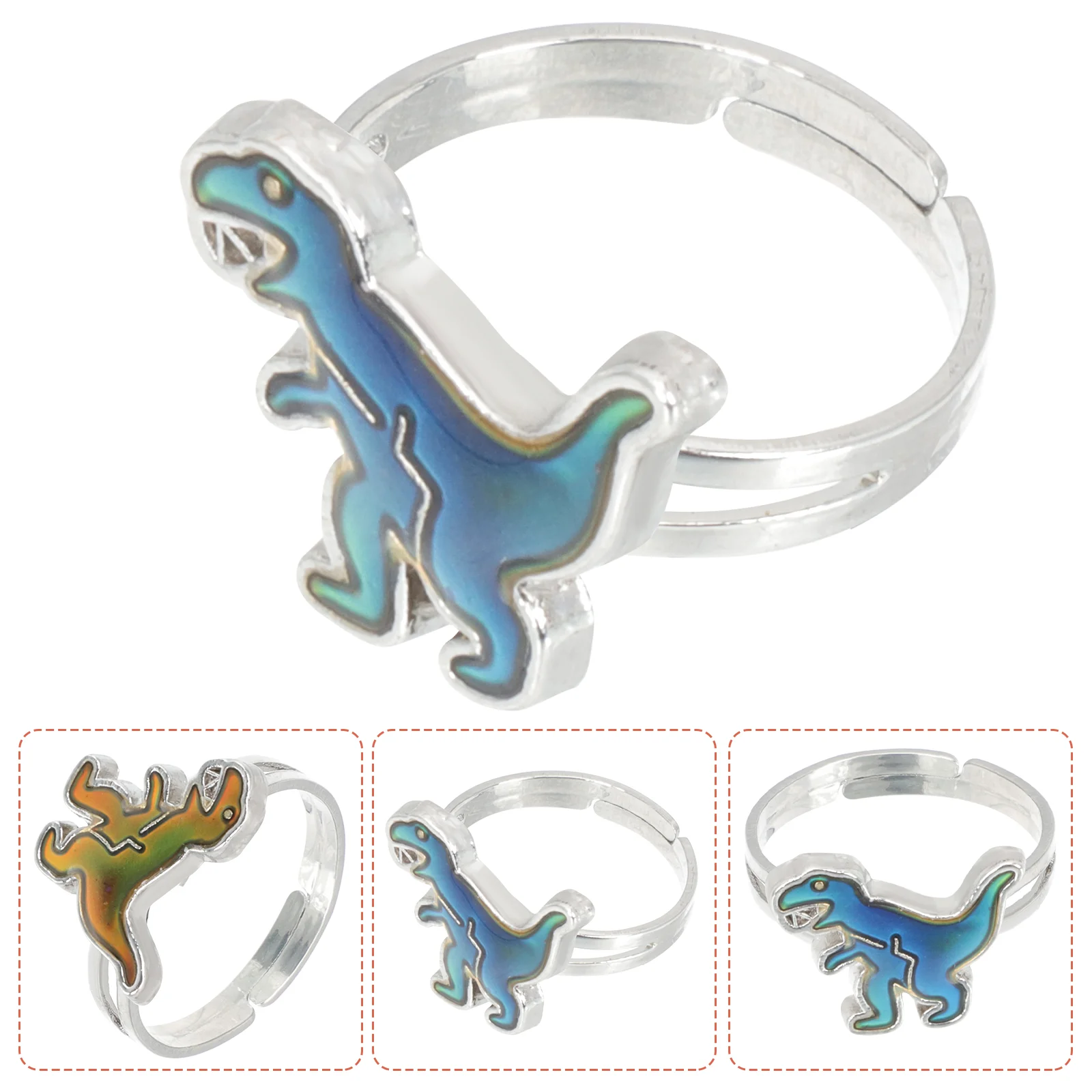 

Mood Ring Rings Kids Adjustable Finger