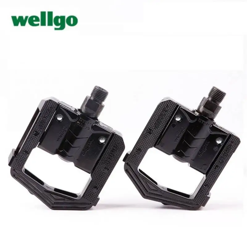 

Foldable Bicycle Pedal Aluminum Alloy PP MTB Mountain Bike Pedal Clip Speed Flat Pedal For Bicycle Footrest Cycling Accessories