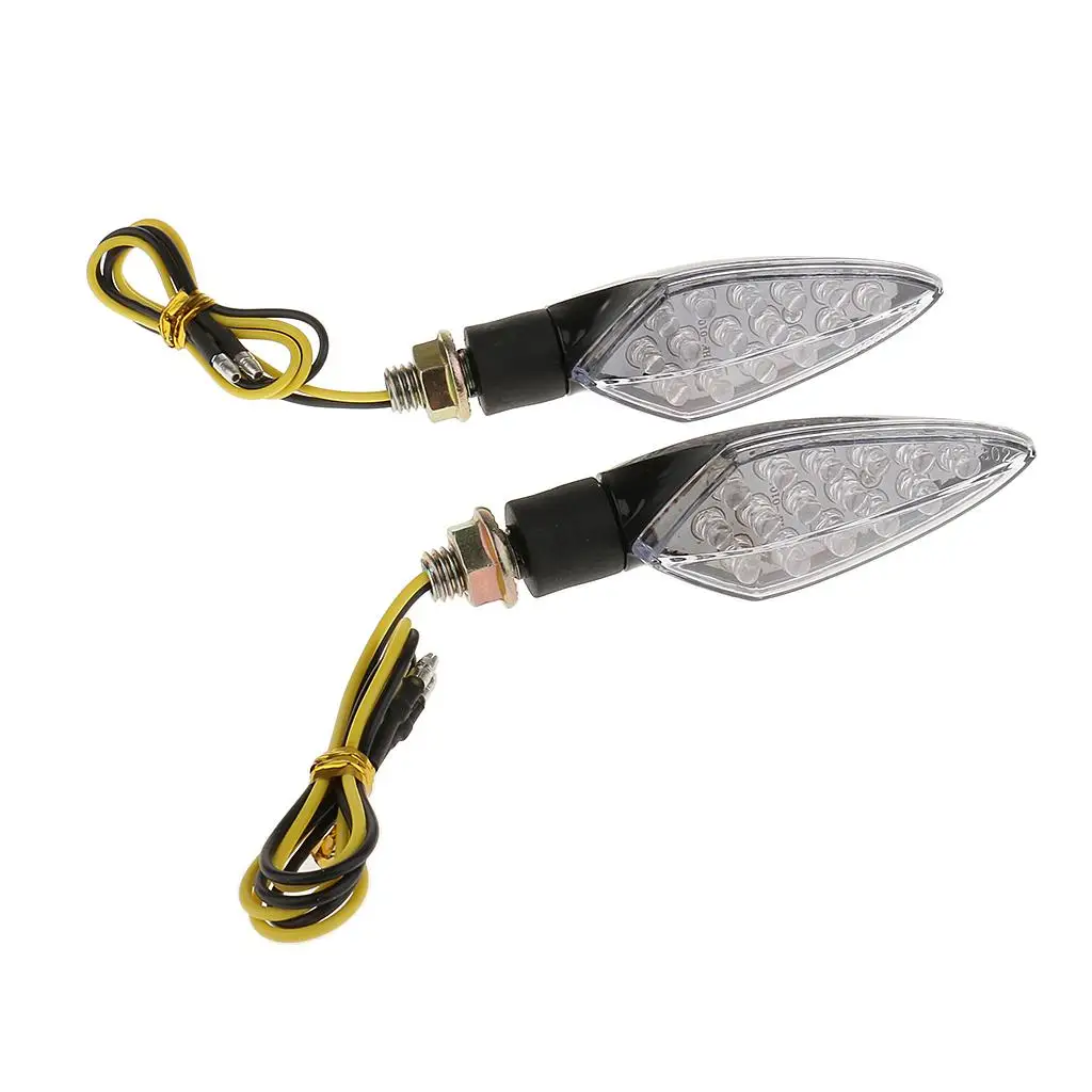 

Pair15 LEDS Motorcyclye Motor Flashing LED Indicator Light Lamp