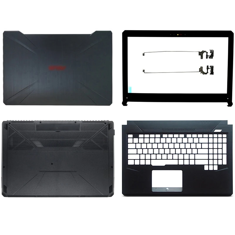 

NEW For ASUS FX504 FX504G FX504GD/GE FX80 FX80G FX80GD 47BKLLCJN70 Laptop LCD Back Cover Front bezel Hinges Palmrest Bottom Case