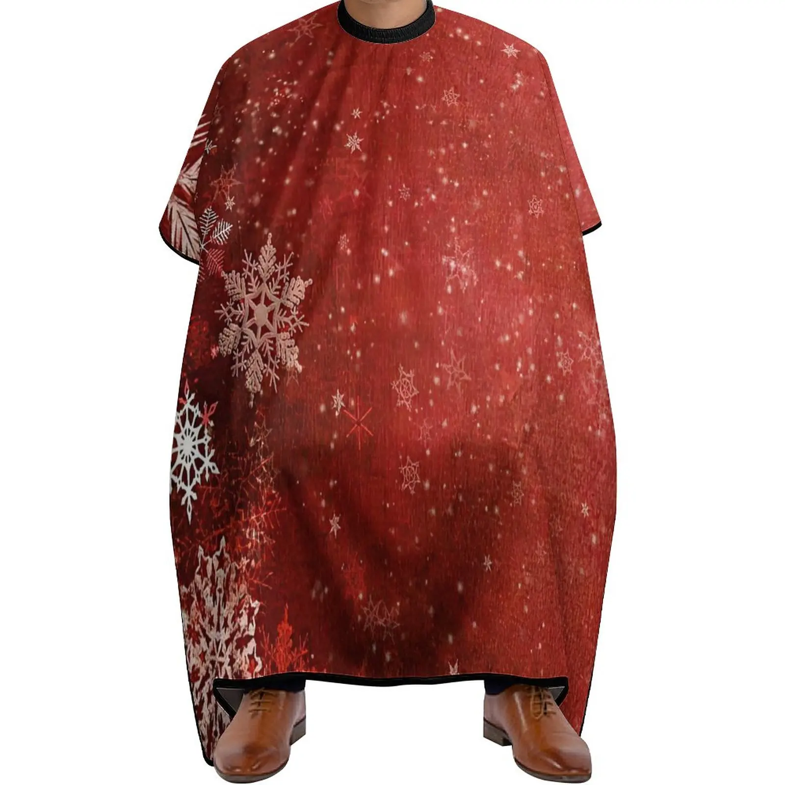 

Нейлоновая Парикмахерская накидка, водонепроницаемая большая накидка для стрижки волос, женская накидка с регулируемой защелкой, различные снежки