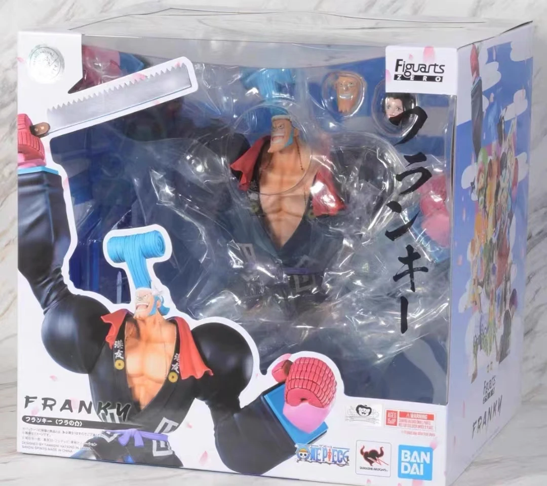 

In Stock Original Bandai Figuarts ZERO Franky PVC Anime Action Figure PVC Anime Action Figure Model Collection Toys for Boys