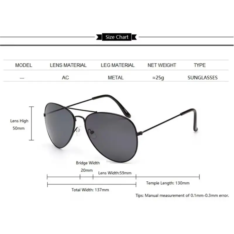 Очки-авиаторы Frashion с двойной перемычкой женские поляризационные зеркальные