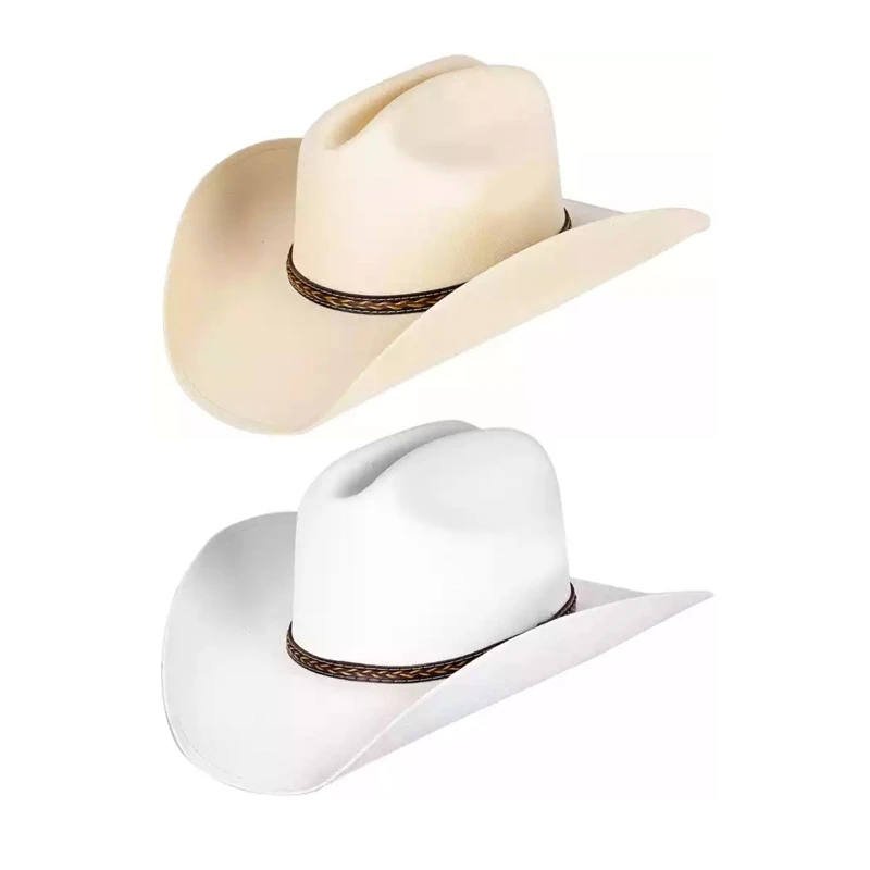 

Cloth Women Men Fedora Hat for Winter Autumn Elegant Lady Photoshoot Hat