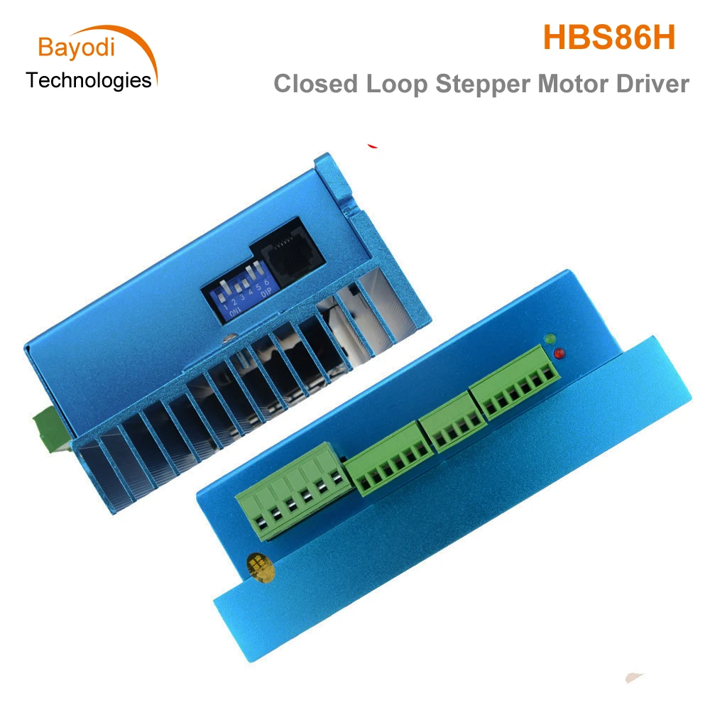 Гибридный сервопривод HBS86H 86 с замкнутым контуром Драйвер шагового двигателя RS232
