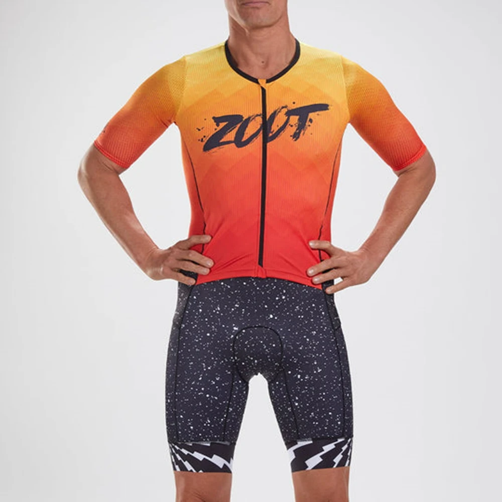 ZOOTEKOI triathlon suit men bodysuit jersey skinsuit ciclismo bicycle splash clothes speed Knitted sets jumpsuit culotte hombre