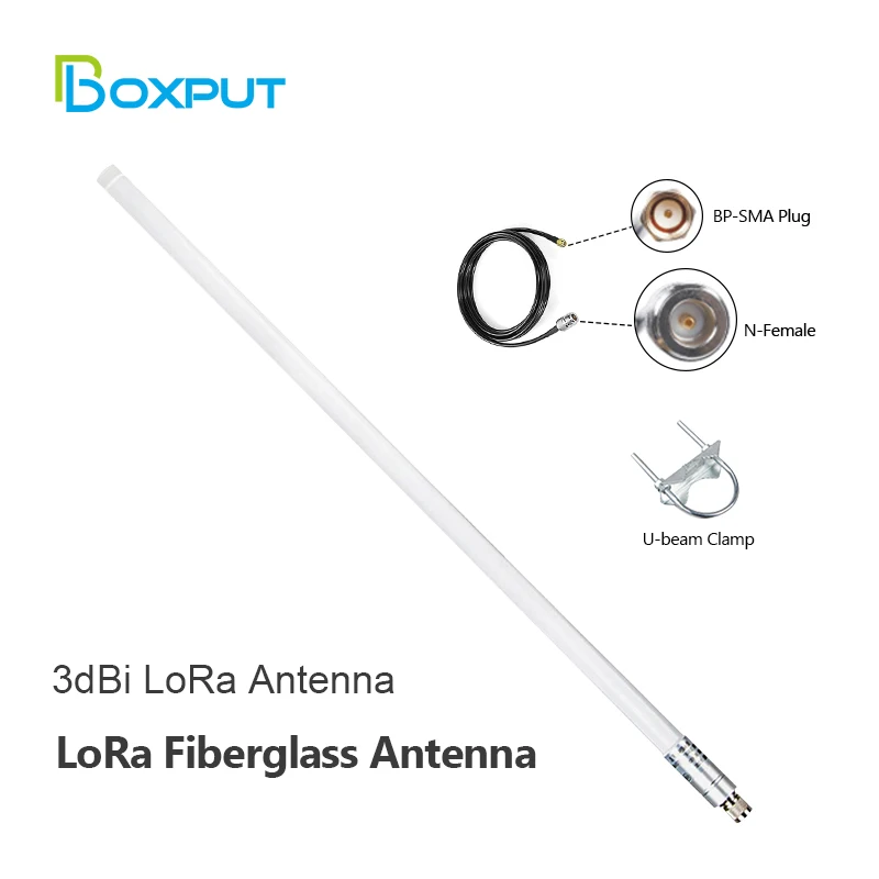 

Helium miner LoRa Antenna 860MHz to 930MHz 3Dbi RAK Hotspot Mining Hotspot Lorawan Antena Signal Booster