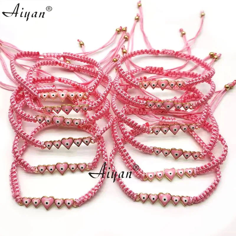 Браслет с подвеской сглаза для мужчин и женщин Шарм-браслет соединителем в форме