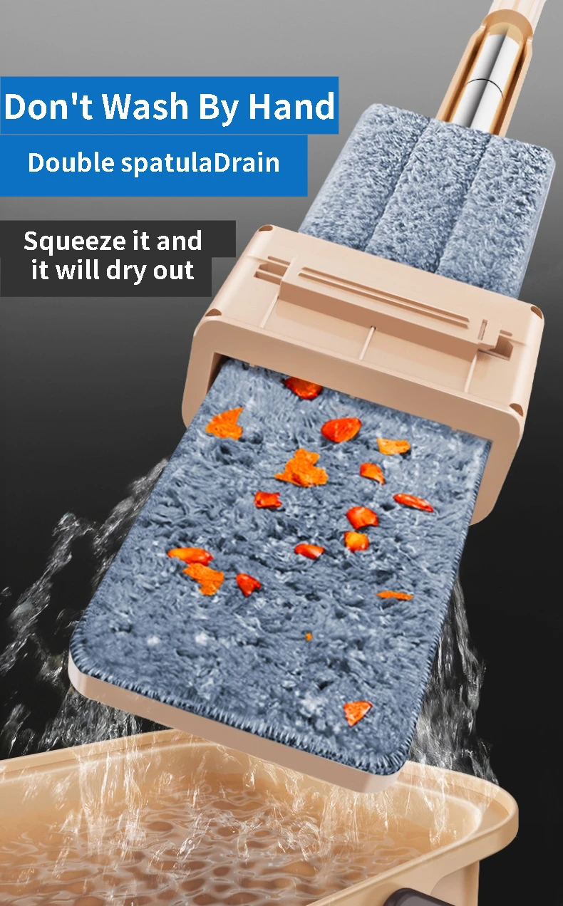 Швабра из микрофибры с поворотом на 360 градусов | Дом и сад