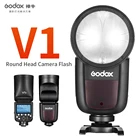 Godox V1 Speedlight V1C V1N V1S V1F V1O V1P TTL HSS 18000s литий-ионный аккумулятор Speedlite Flash для Canon Nikon Sony Fuji Pentax