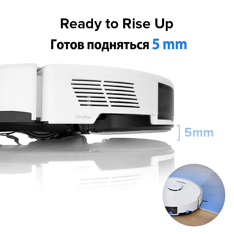 Робот-пылесос Roborock S7 Pro Ultra с автоматической подзарядкой 5100 Па док-станцией для