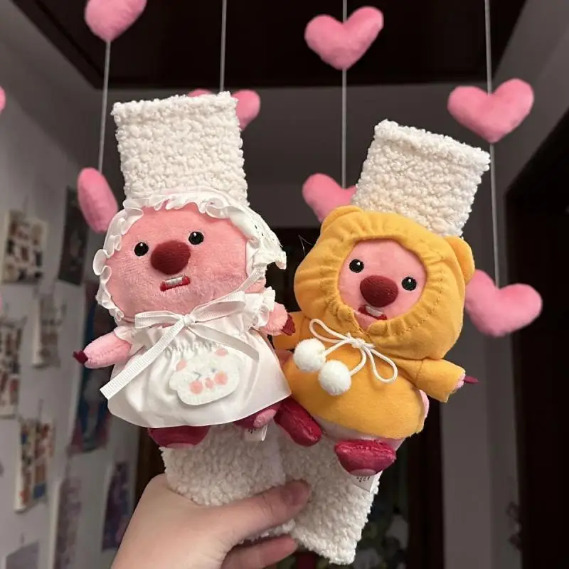 

Kawaii loopy плечевые накладки для ремня безопасности аниме мультяшный женский студент Детские дизайнерские накладки для интерьера автомобиля подарок