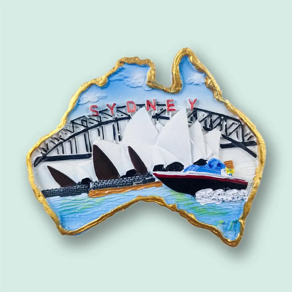 

Магниты на холодильник Австралия из смолы