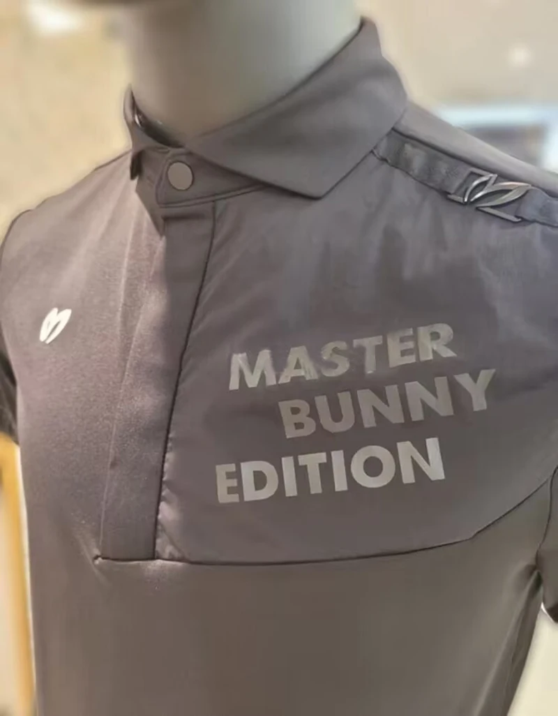 Golf short sleeve men quick dry 2023 summer new GOLF ironing t-shirt POLO shirt shirt