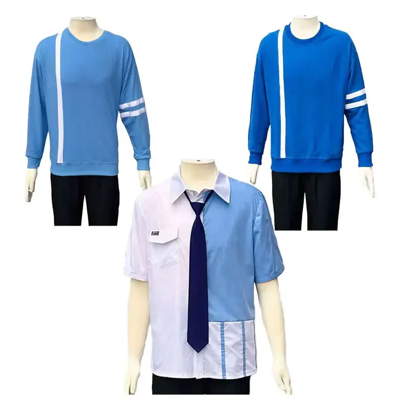 ссылка аниме Click Bridon Arc Lucas рубашка галстук шляпа Felix Xavier косплей Lu Guang толстовка с