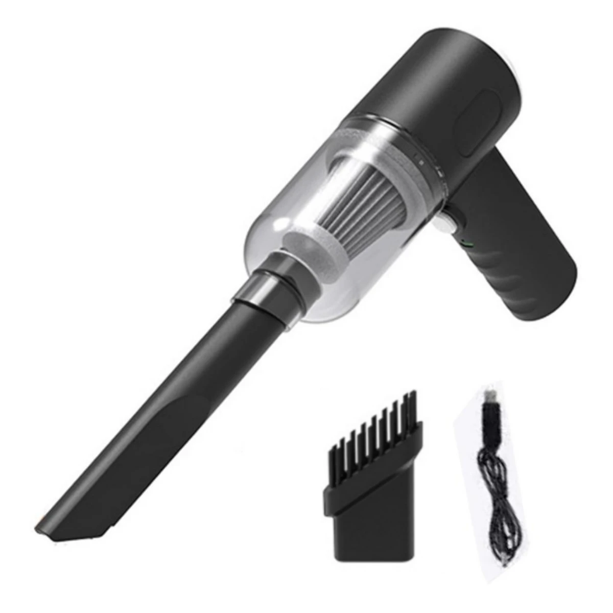 Mini Wireless Vacuum Cleaner USB Charging Car Household Vacuum Cleaner Small Car with Fully Automatic High Power Powerful Clean