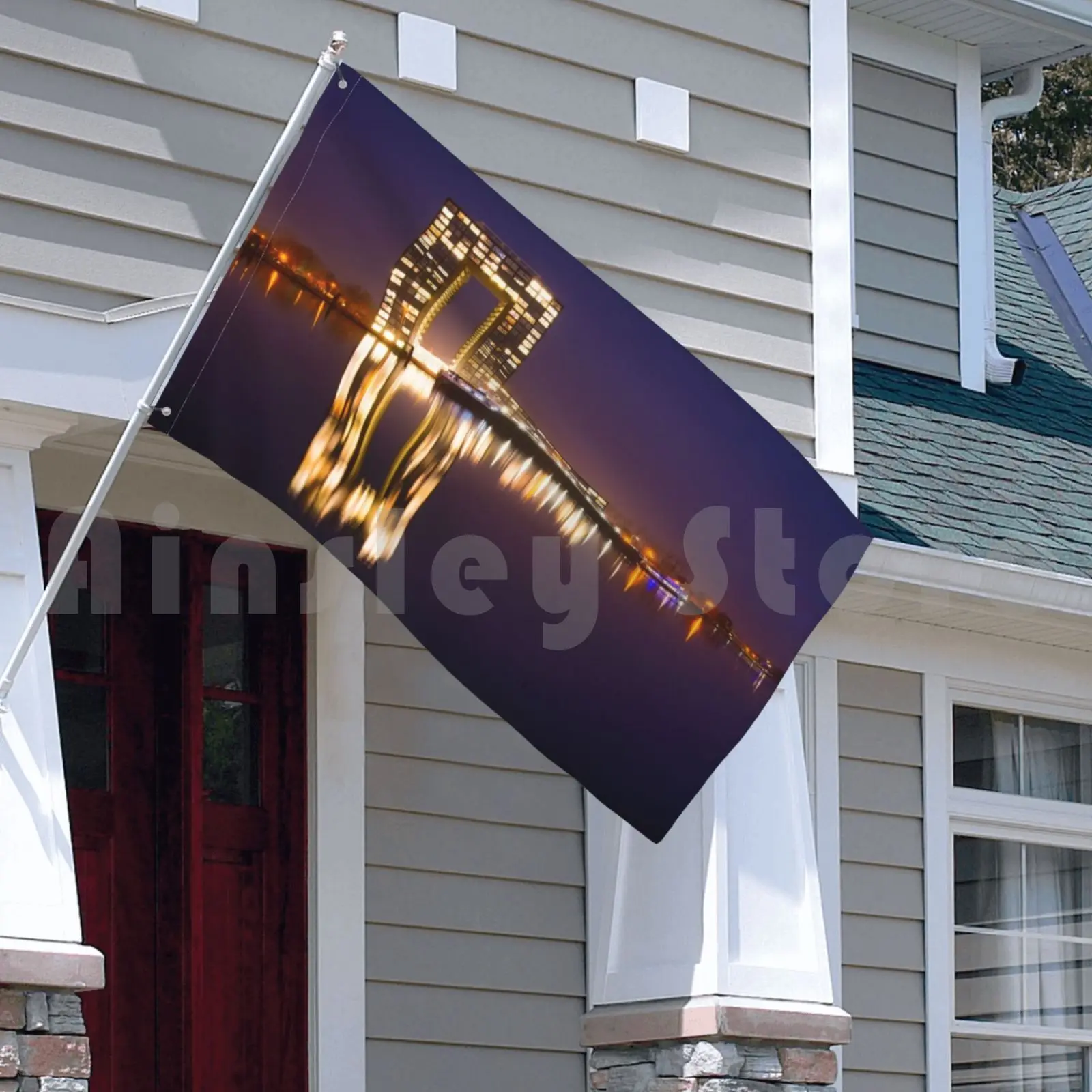 Гронинген Нидерланды уличный декор флаг автомобиля Голландия Европа