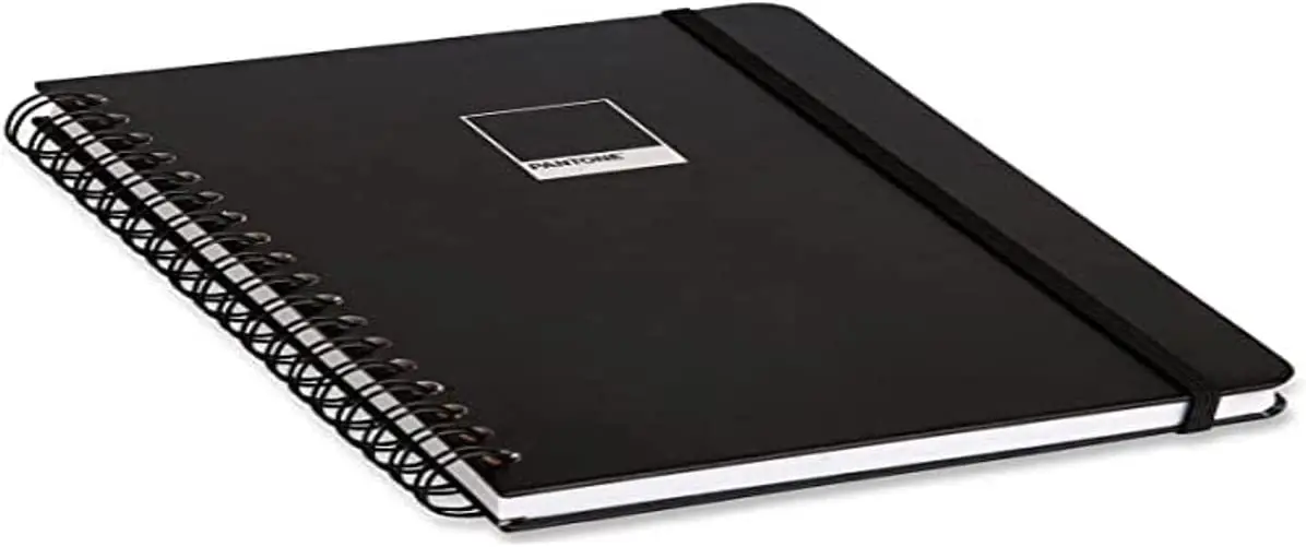 

Caderno Espiral Pantone Pautado 17x24 Preto notebooks com frete grátis