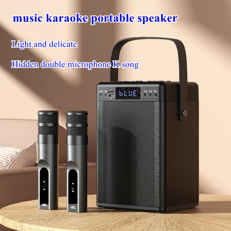 

Новый Уличный портативный Bluetooth-динамик W400, скрытый двойной микрофон, внешний динамик, сабвуфер с лишним весом, поддержка TF-карты