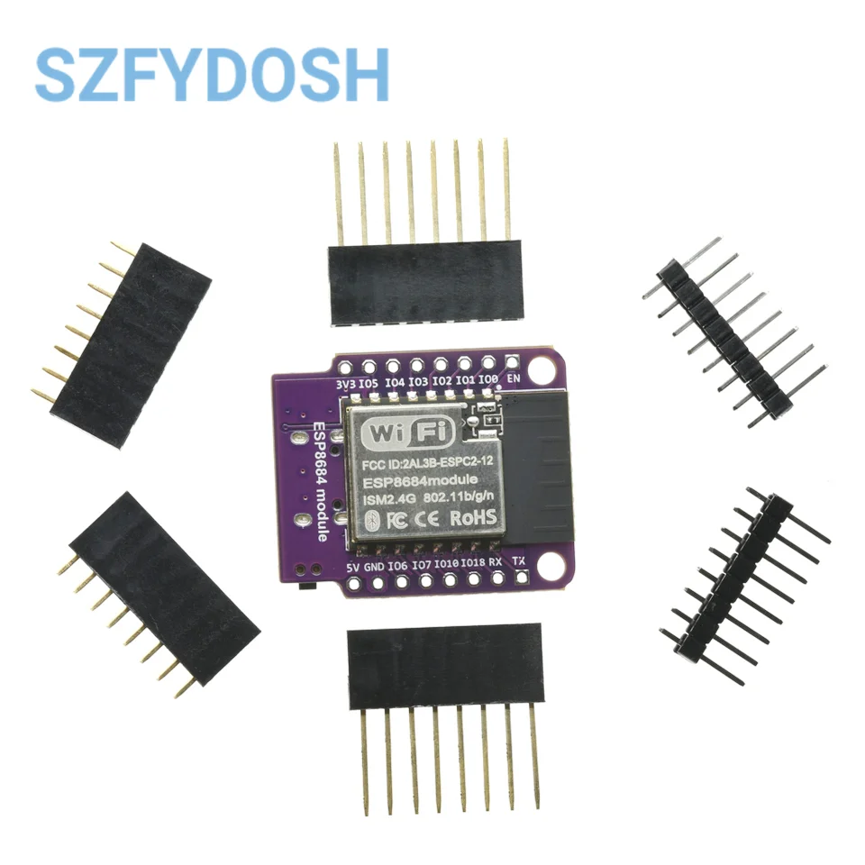 

MINI ESP32-C2 WIFI IoT Board Development Board Based on Alternative ESP8266 ESP-12E/F For Arduino Compatible Development Board